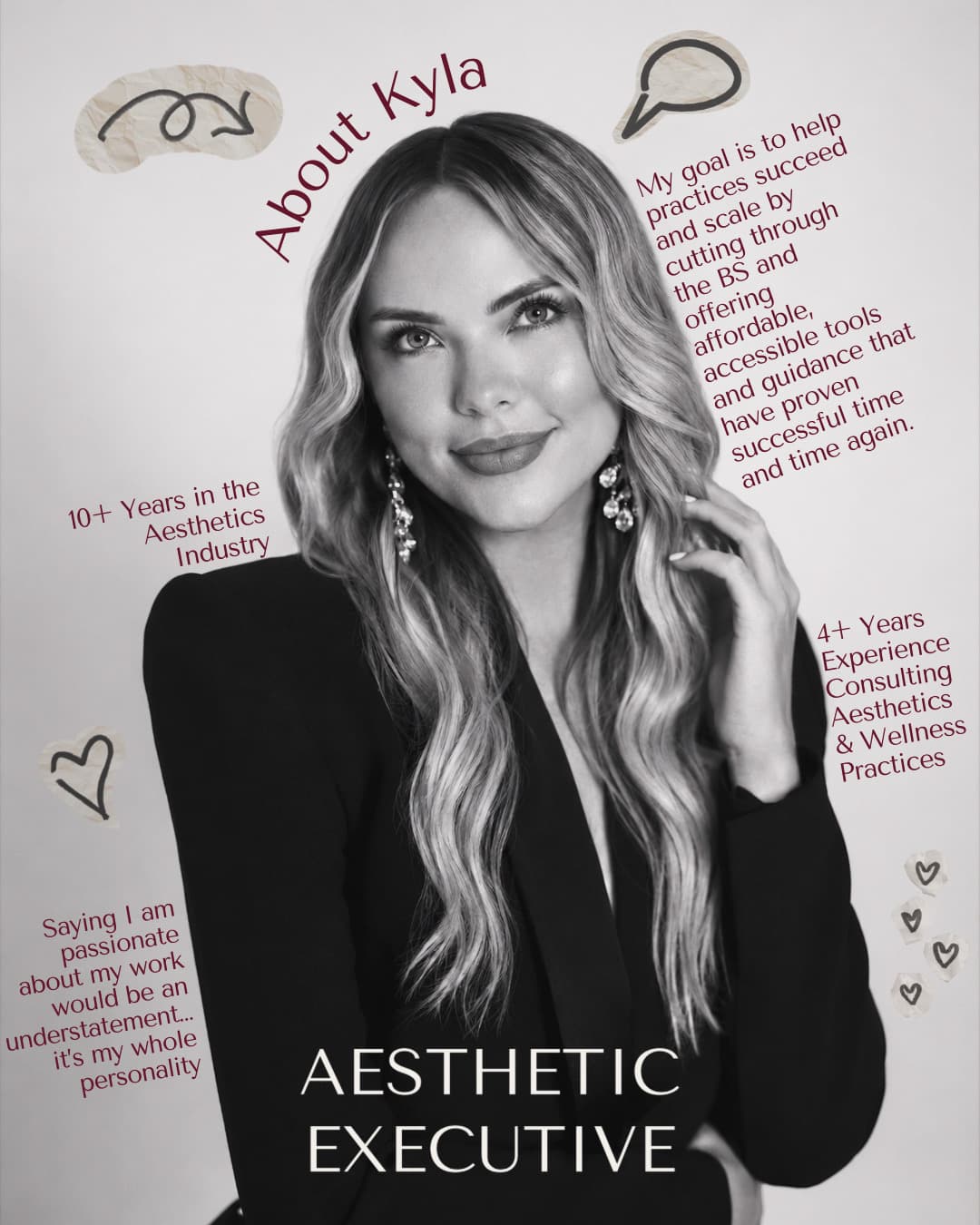 Kyla Evans, founder of Aesthetic Executive